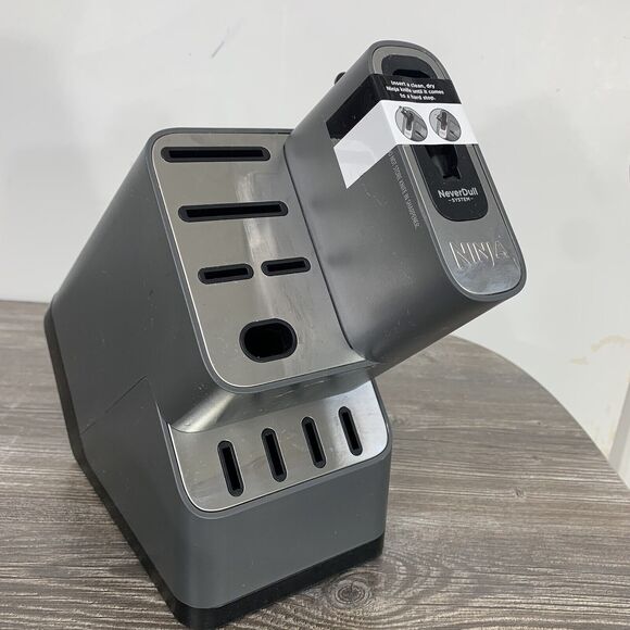 Ninja Knife Block Never Dull System Sharpener Gray K12010 - Picture 1 of 14